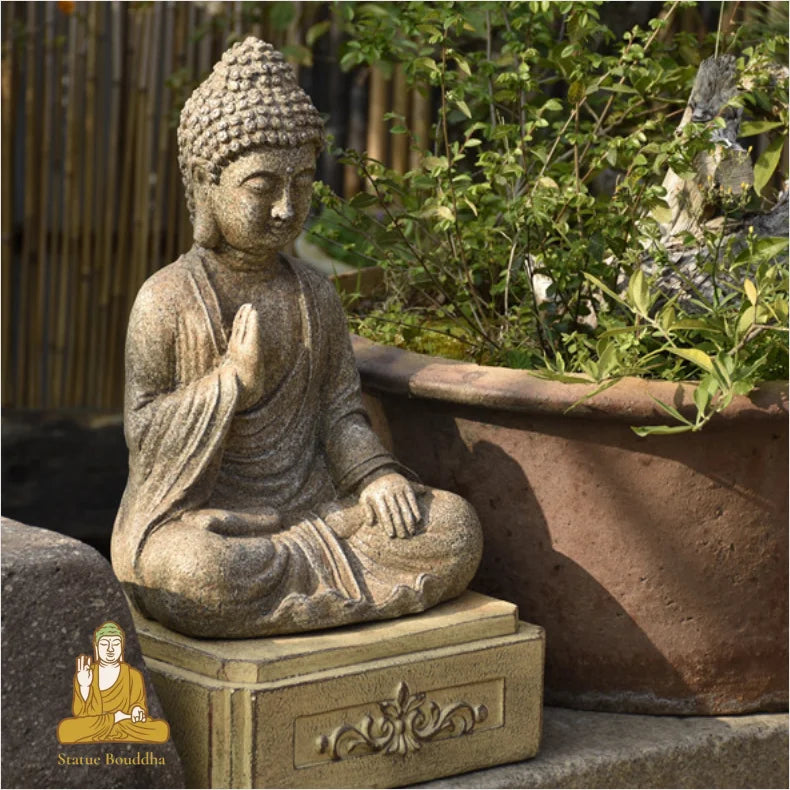 Bouddha Statue Pierre
