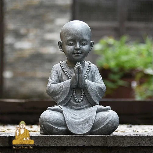 Moine Bouddha Statue