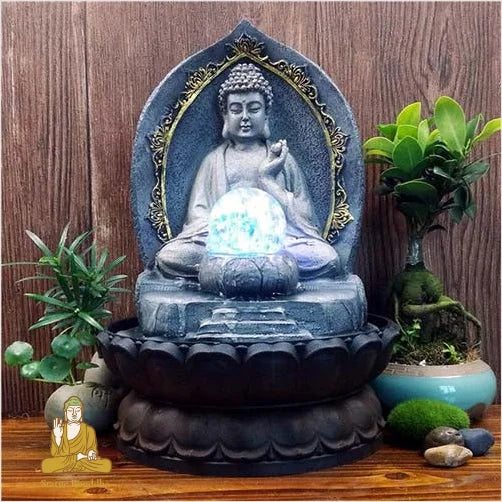 Statue Bouddha Assis Extérieur