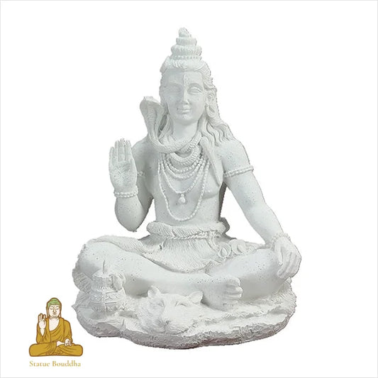 Statue Bouddha Blanc
