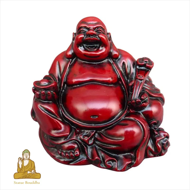 Statue Bouddha Rouge
